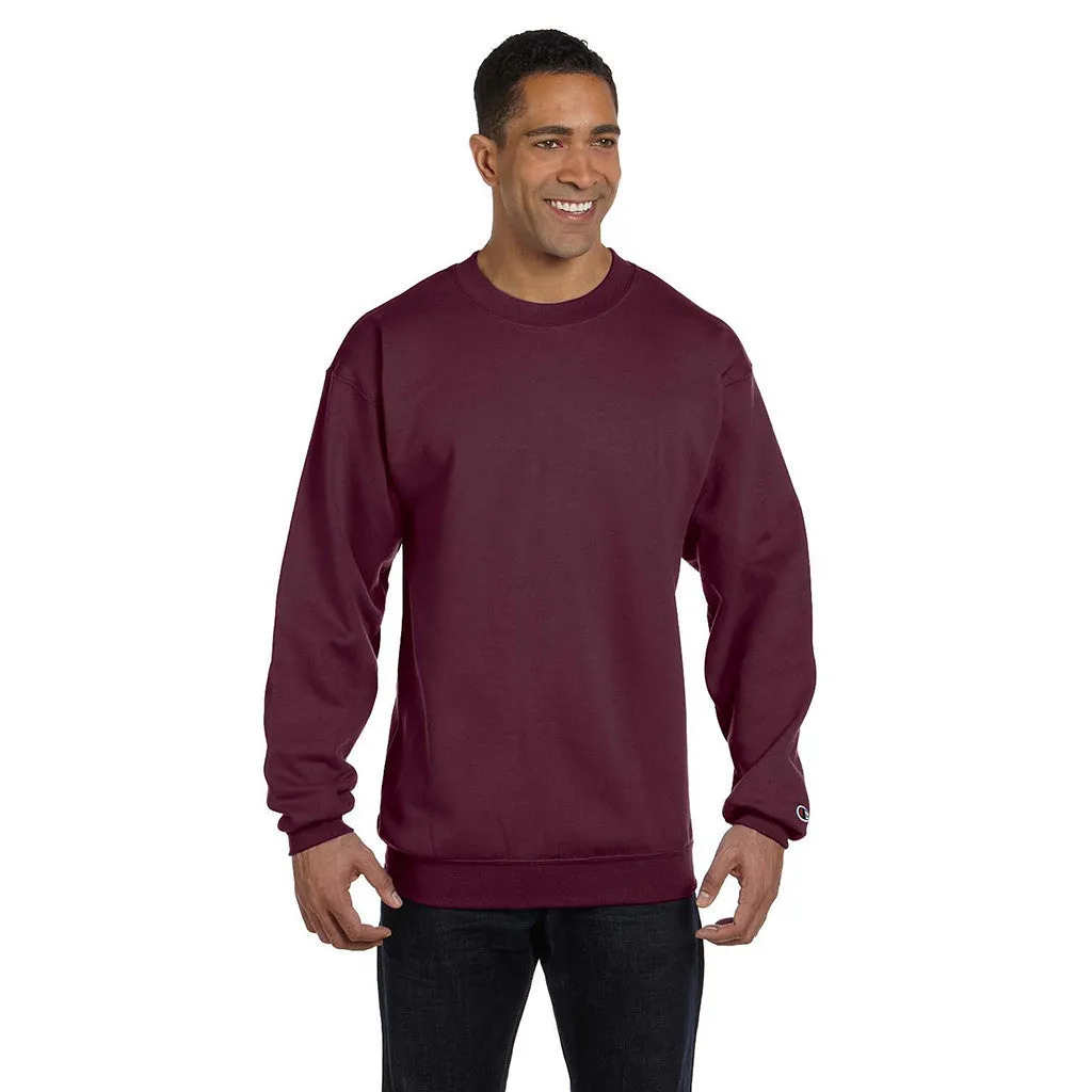 Champion Men's Maroon Crewneck Sweatshirt