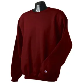 Champion Men's Maroon Crewneck Sweatshirt