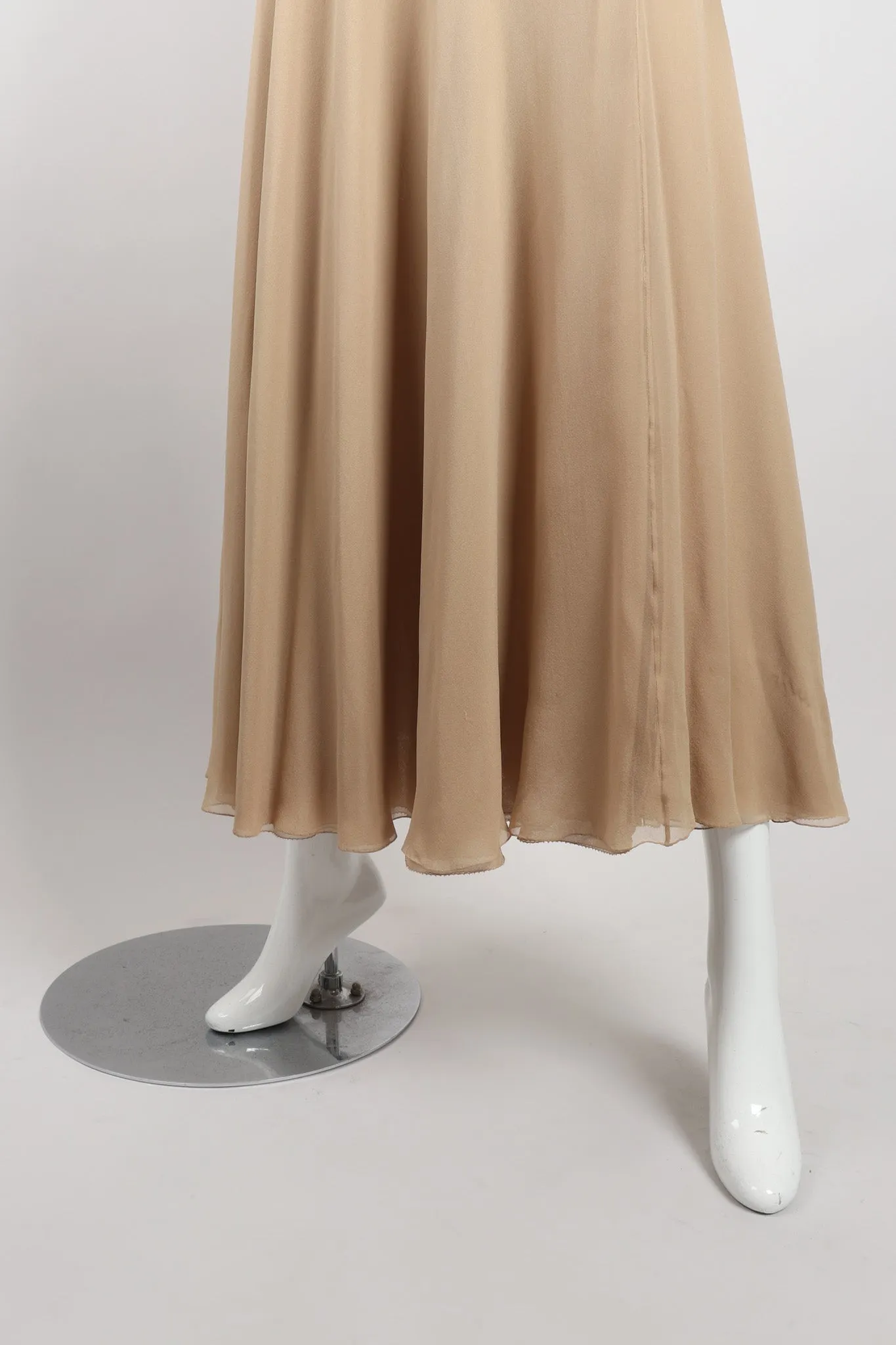 Chiffon 3-Piece Ruffle Set