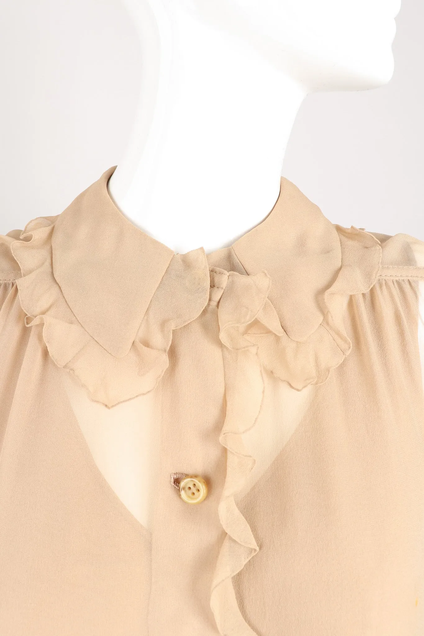 Chiffon 3-Piece Ruffle Set