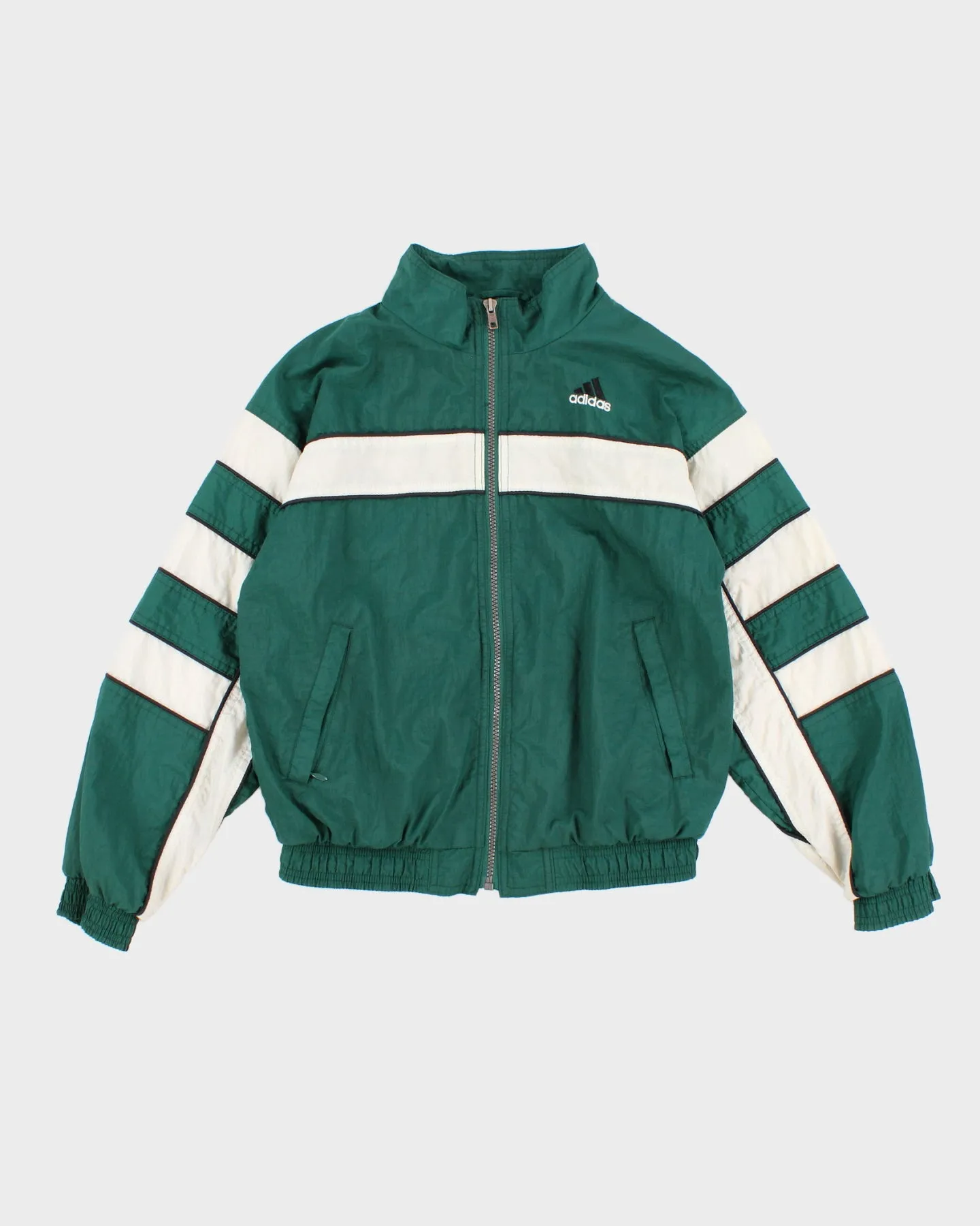 Children's Green Adidas 90s Track Jacket