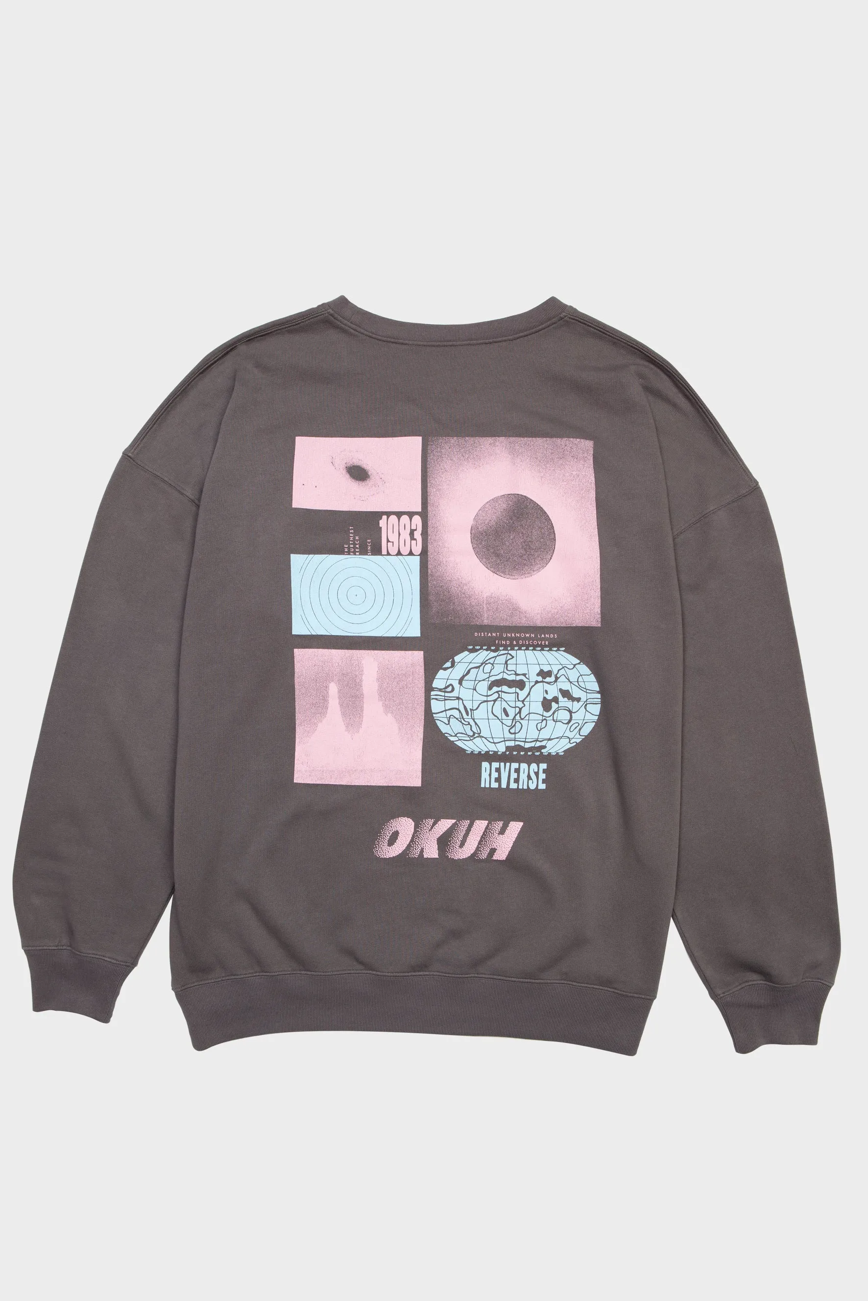 Code  Black washed Sweatshirt