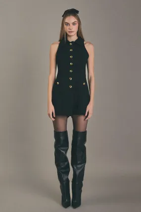 Collar Romper