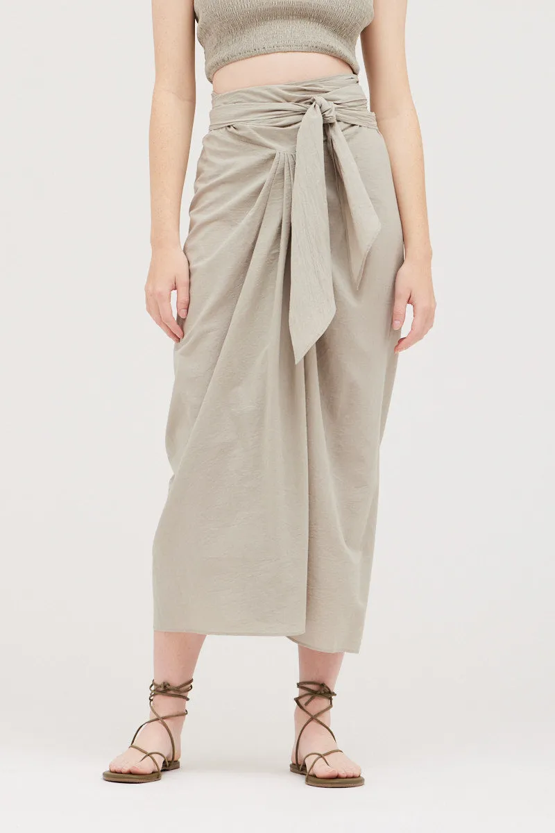 Cotton Sarong Skirt