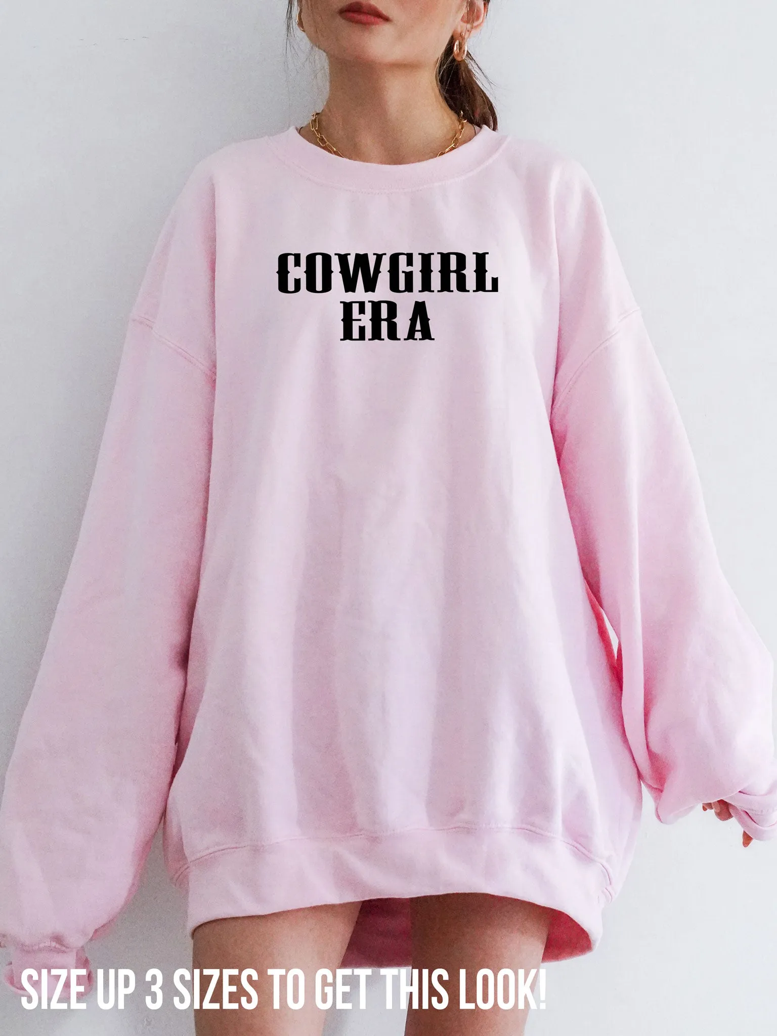 Cowgirl Era Sweatshirt - Black Ink