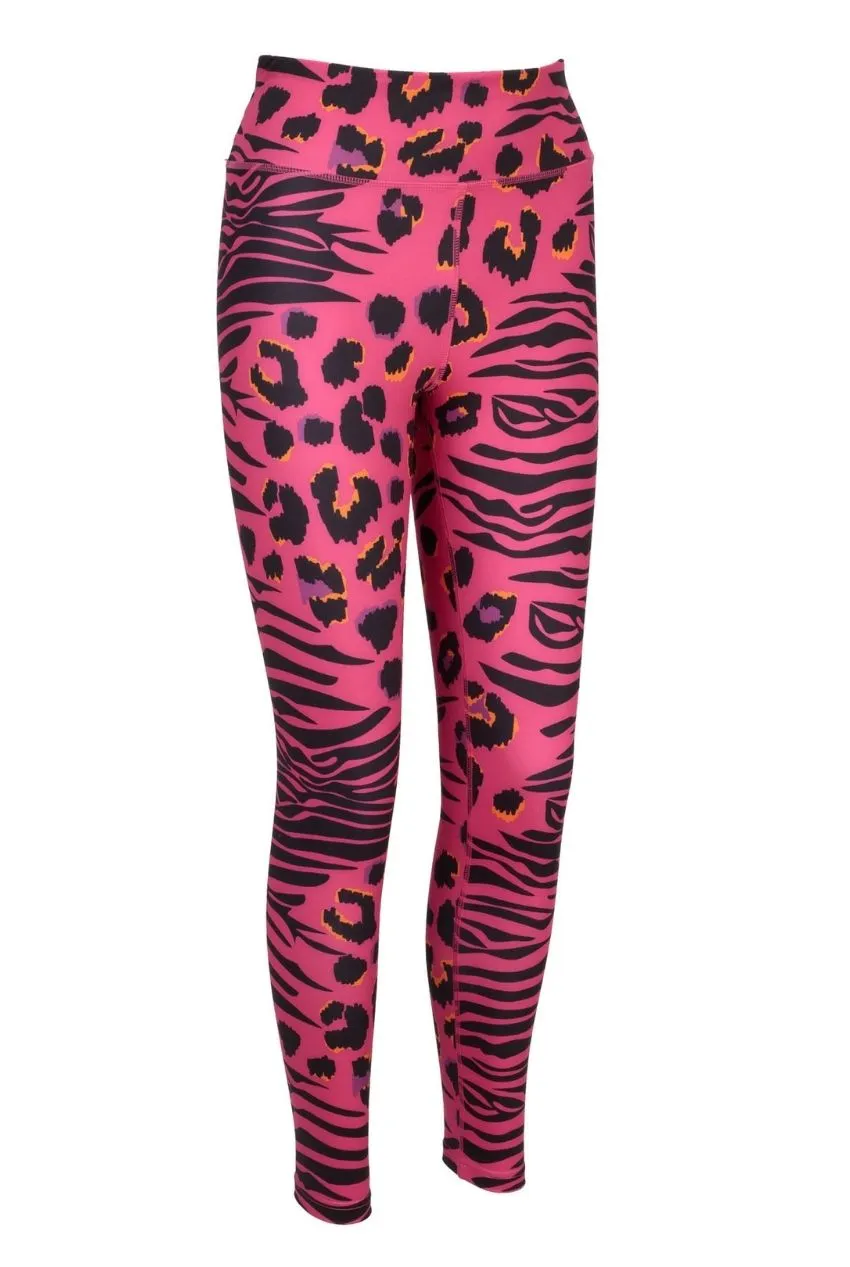 Crouching Tiger, Hidden Leopard!  Animal Print Yoga Pants