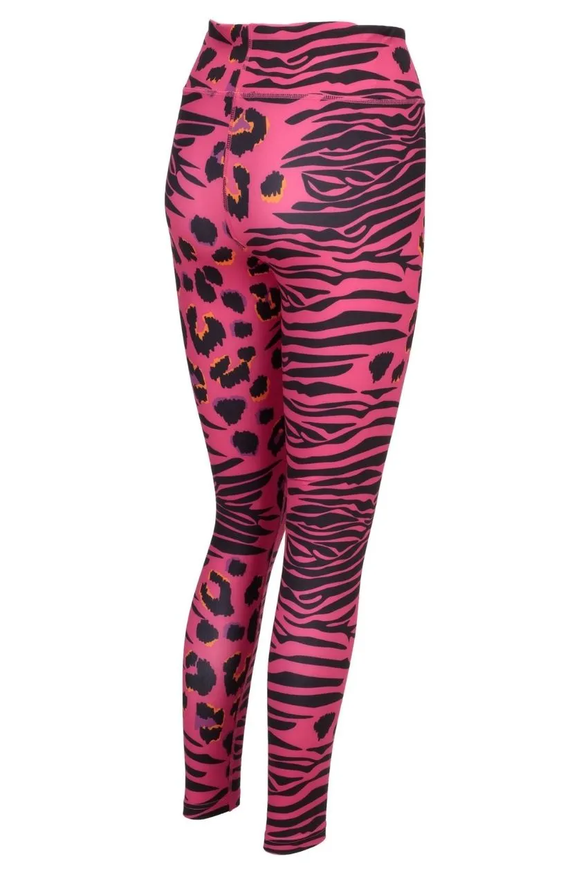 Crouching Tiger, Hidden Leopard!  Animal Print Yoga Pants