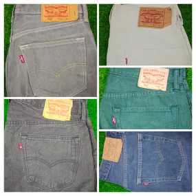 Custom handpick Levi's 501 5 piece