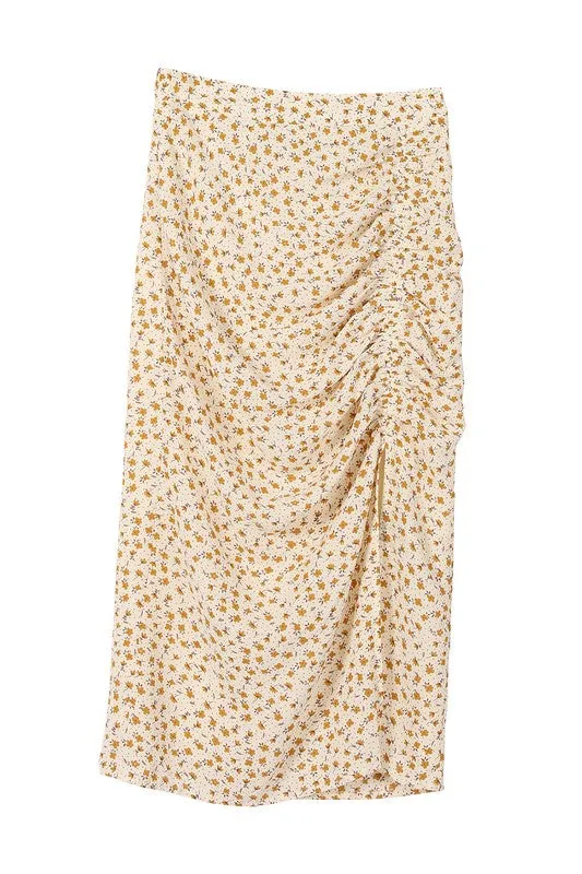 Dancing In The Rain Midi Skirt