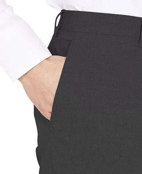 Dkny Mens Modern fit Dress Pants 38 / 32 Grey Stretch