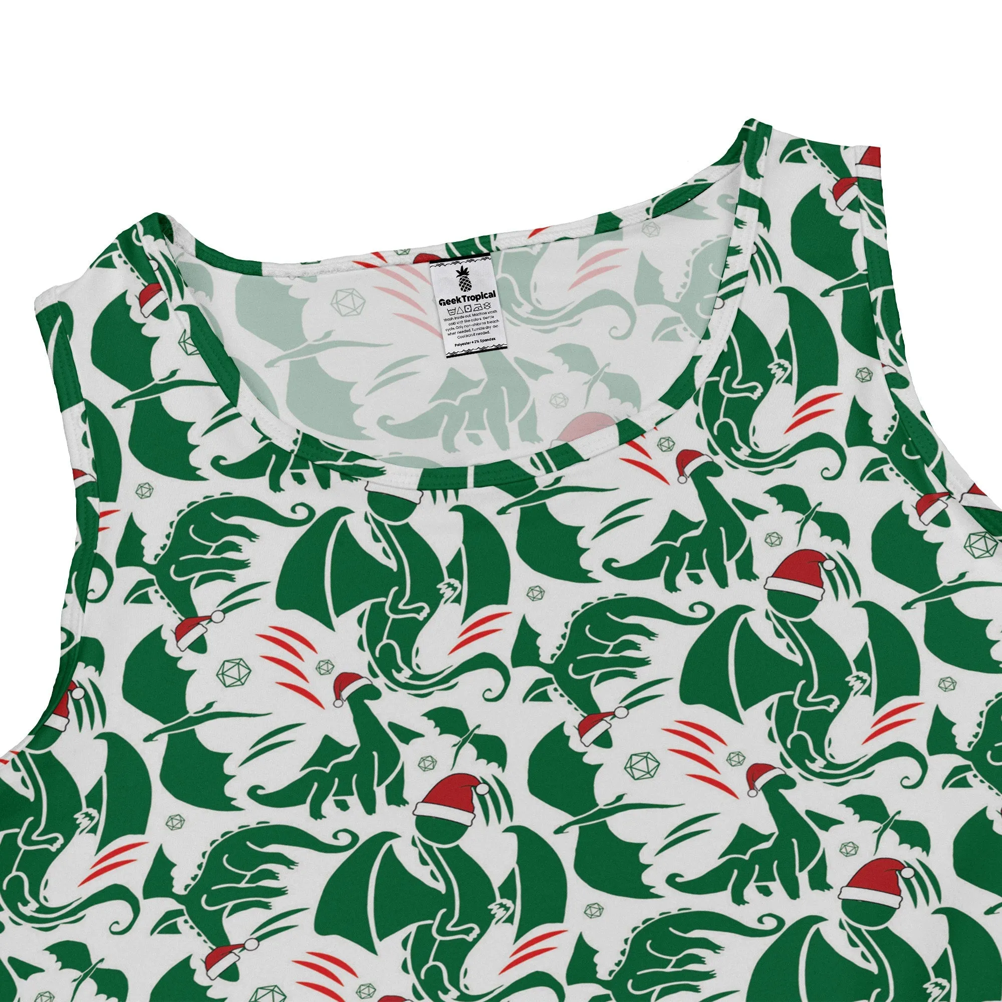 DND Santa Hat Dragons Dress