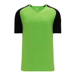 Dryflex V-Neck Pullover Lime-Black Jersey