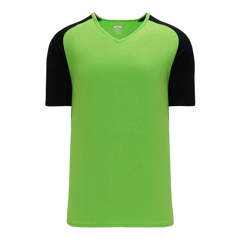 Dryflex V-Neck Pullover Lime-Black Jersey