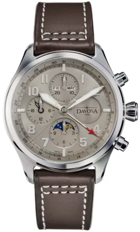 DVS Watch Newton Pilot Moonphase Chrongraph Limited Edition