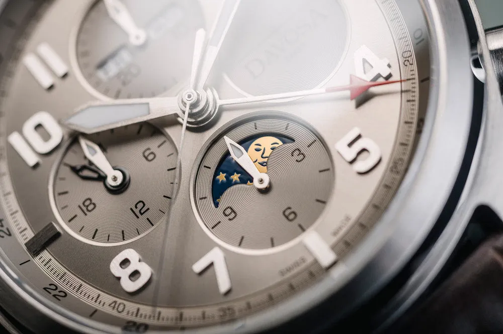 DVS Watch Newton Pilot Moonphase Chrongraph Limited Edition