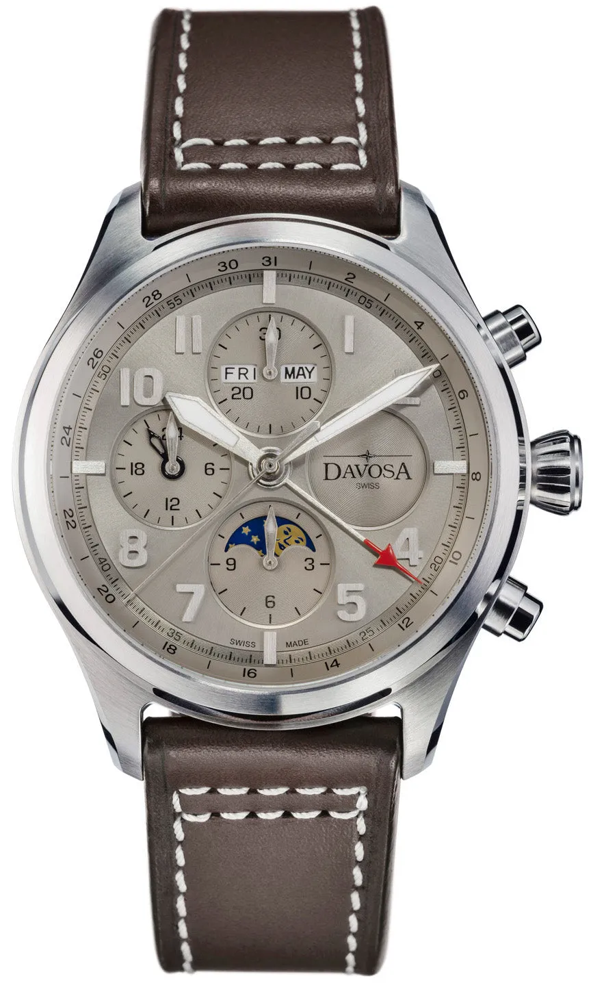 DVS Watch Newton Pilot Moonphase Chrongraph Limited Edition
