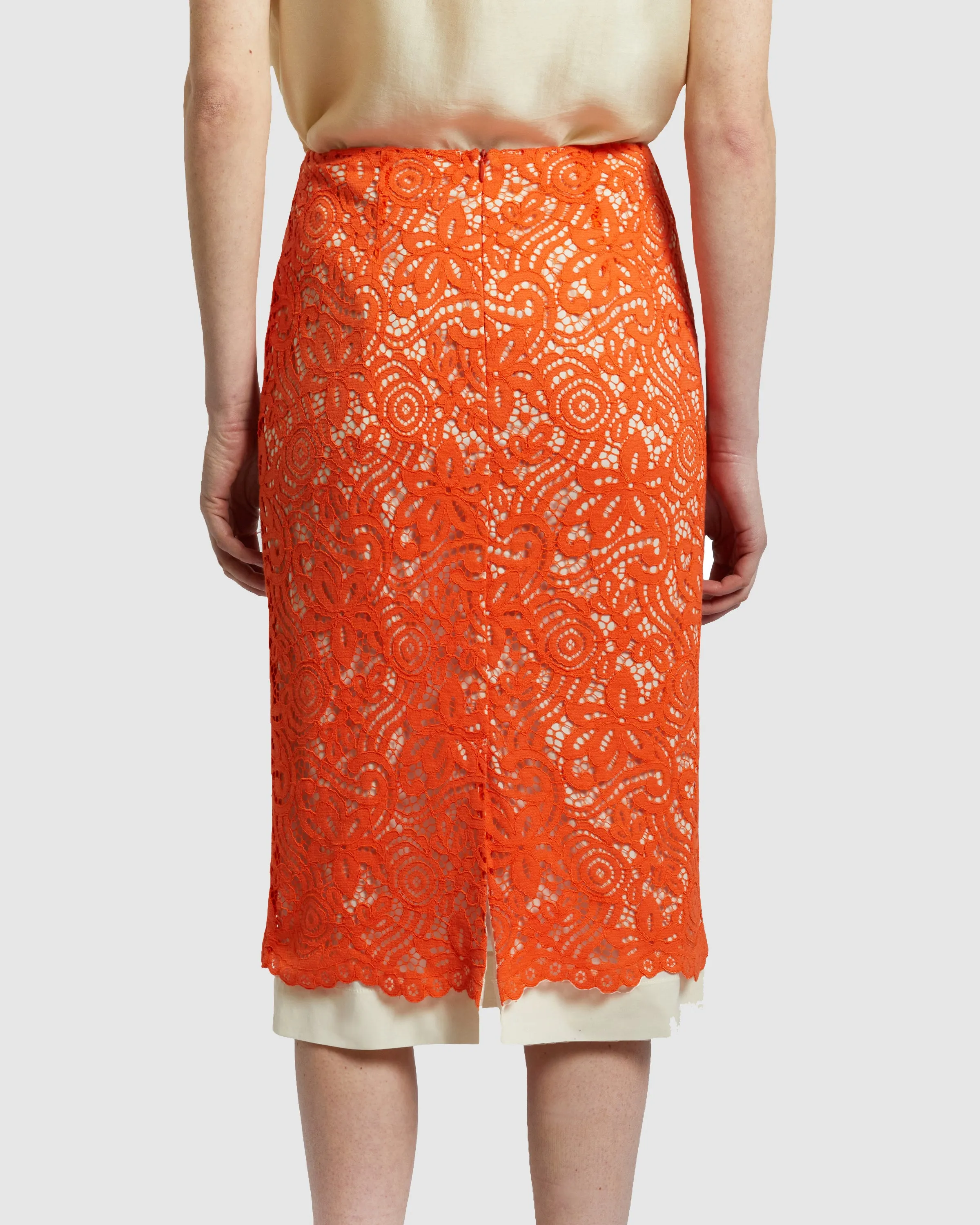 ELLIE Lace Pencil Skirt