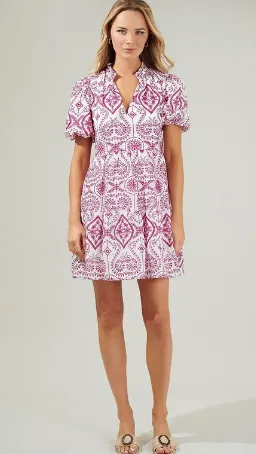 Evelyn Eyelet Jacey Babydoll Dress