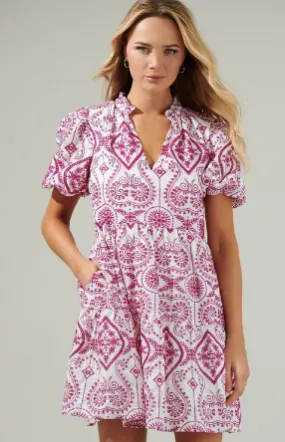 Evelyn Eyelet Jacey Babydoll Dress