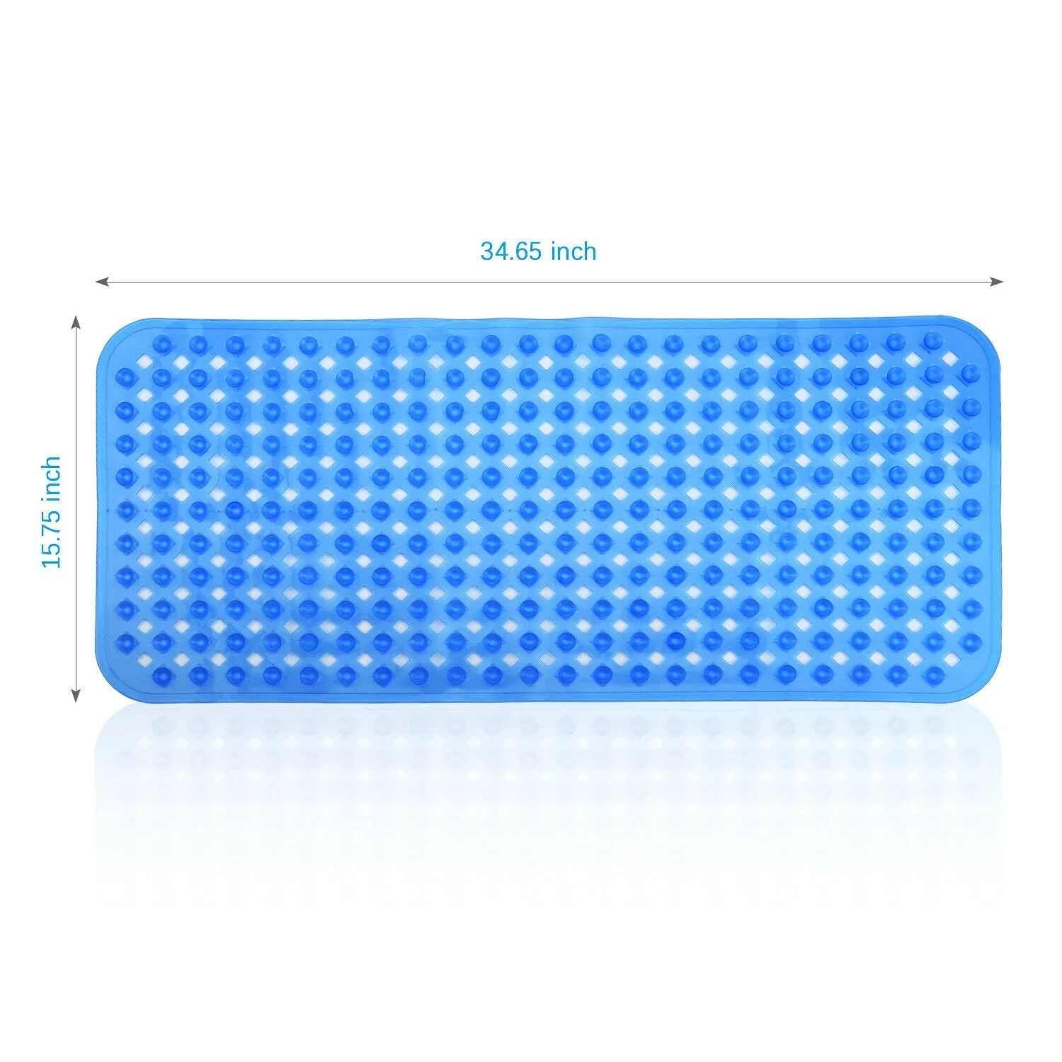 Extra Long Luxurious Non Slip Bathtub Mat