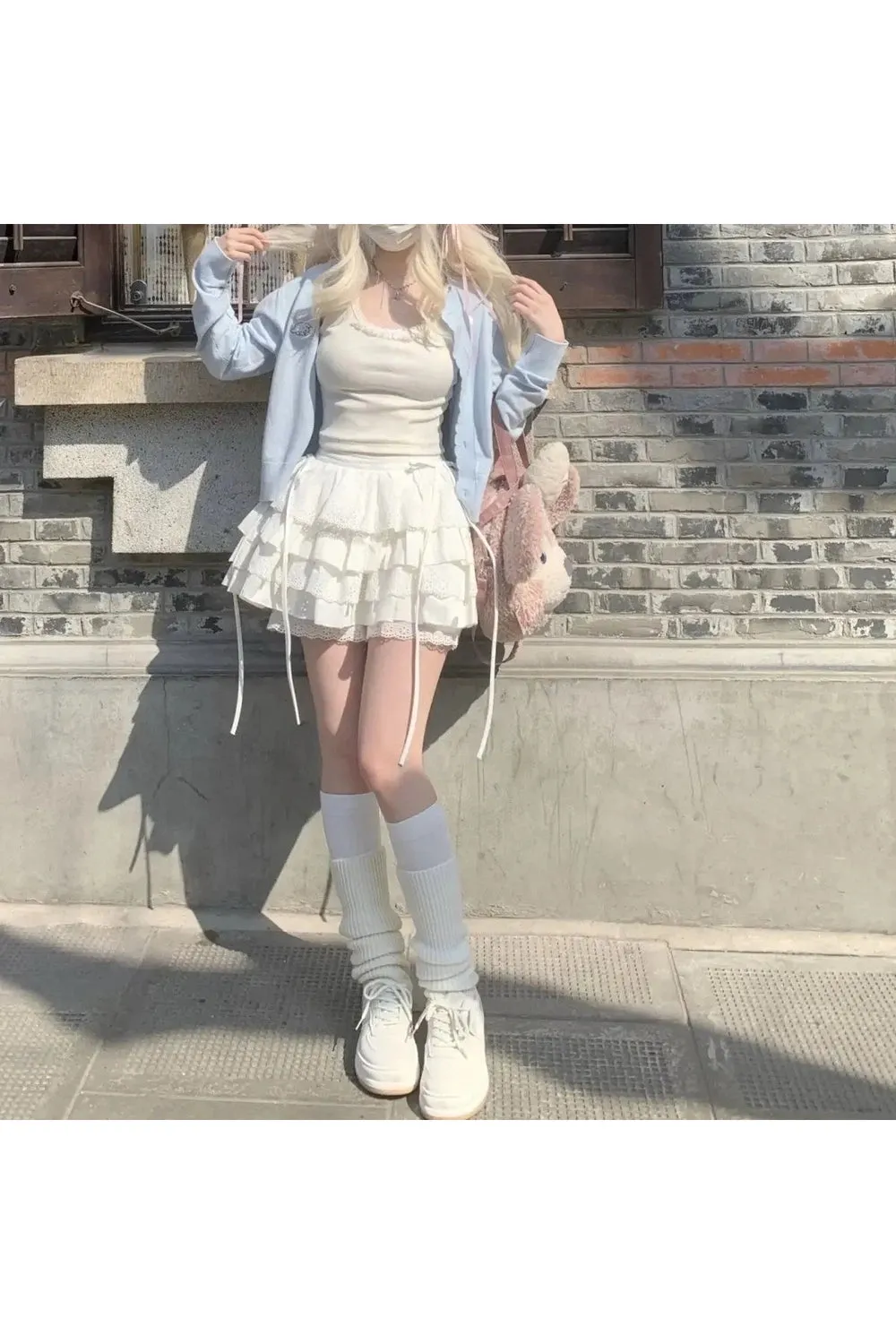 Fairycore Layered Ruffle Skirt