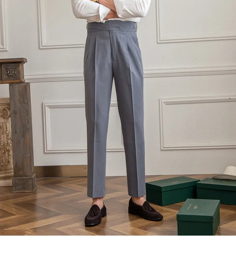 Fashion Gray Mens Dress Pant