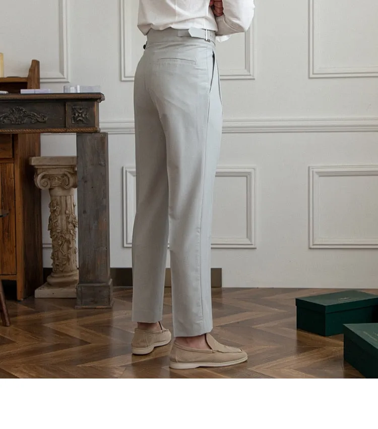Fashion Gray Mens Dress Pant