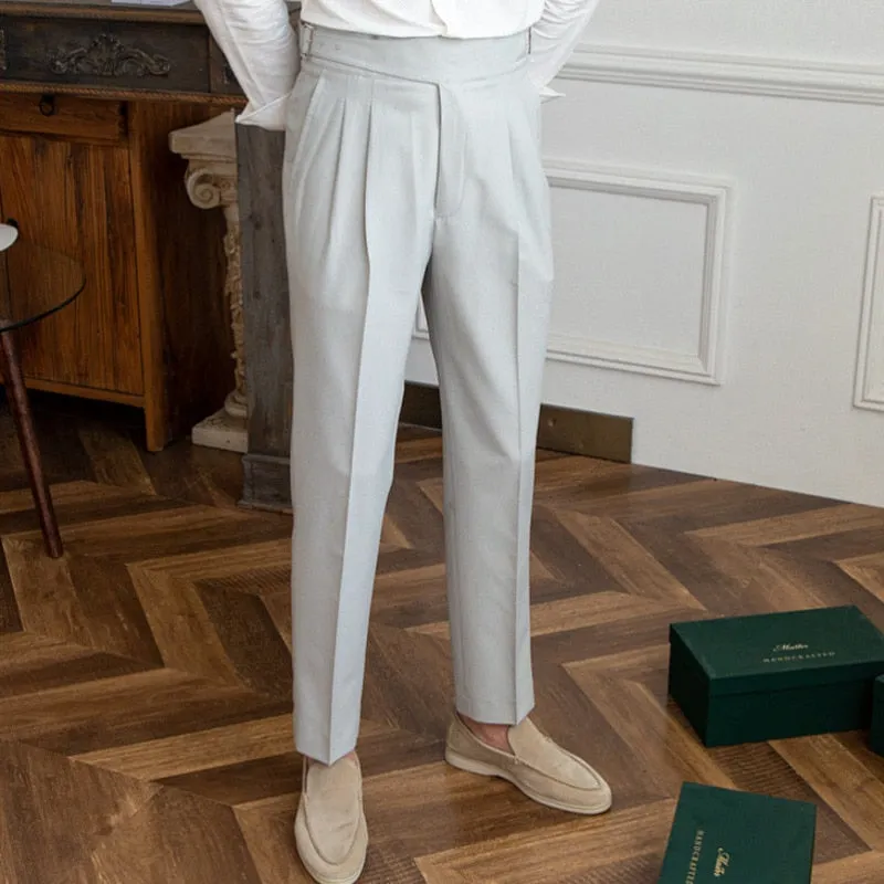 Fashion Gray Mens Dress Pant