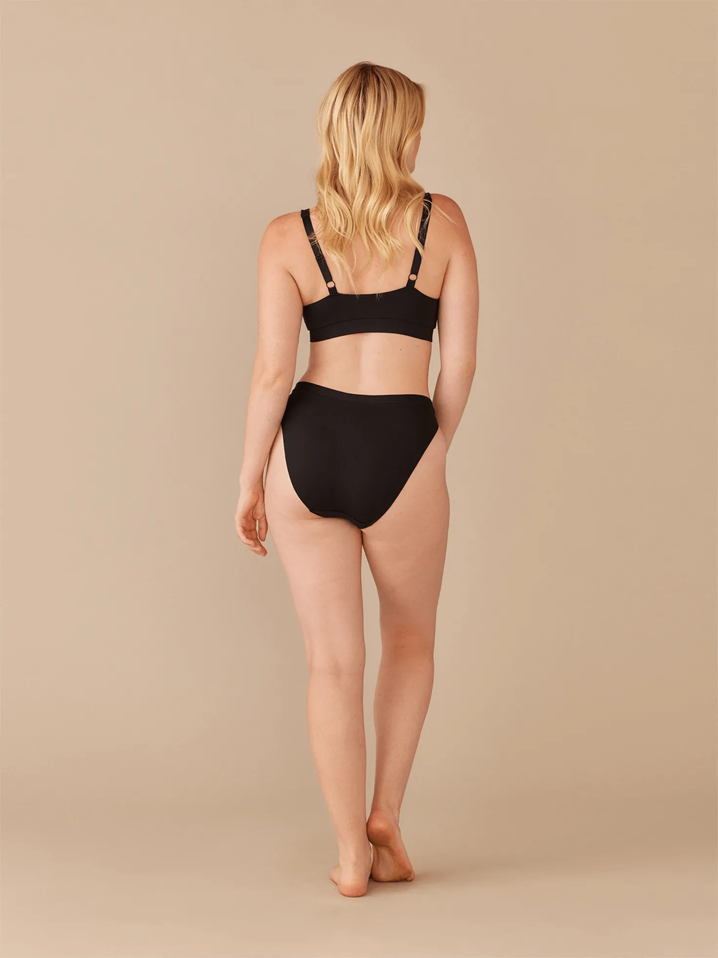 FeelFree Square Neck Bralette | Black