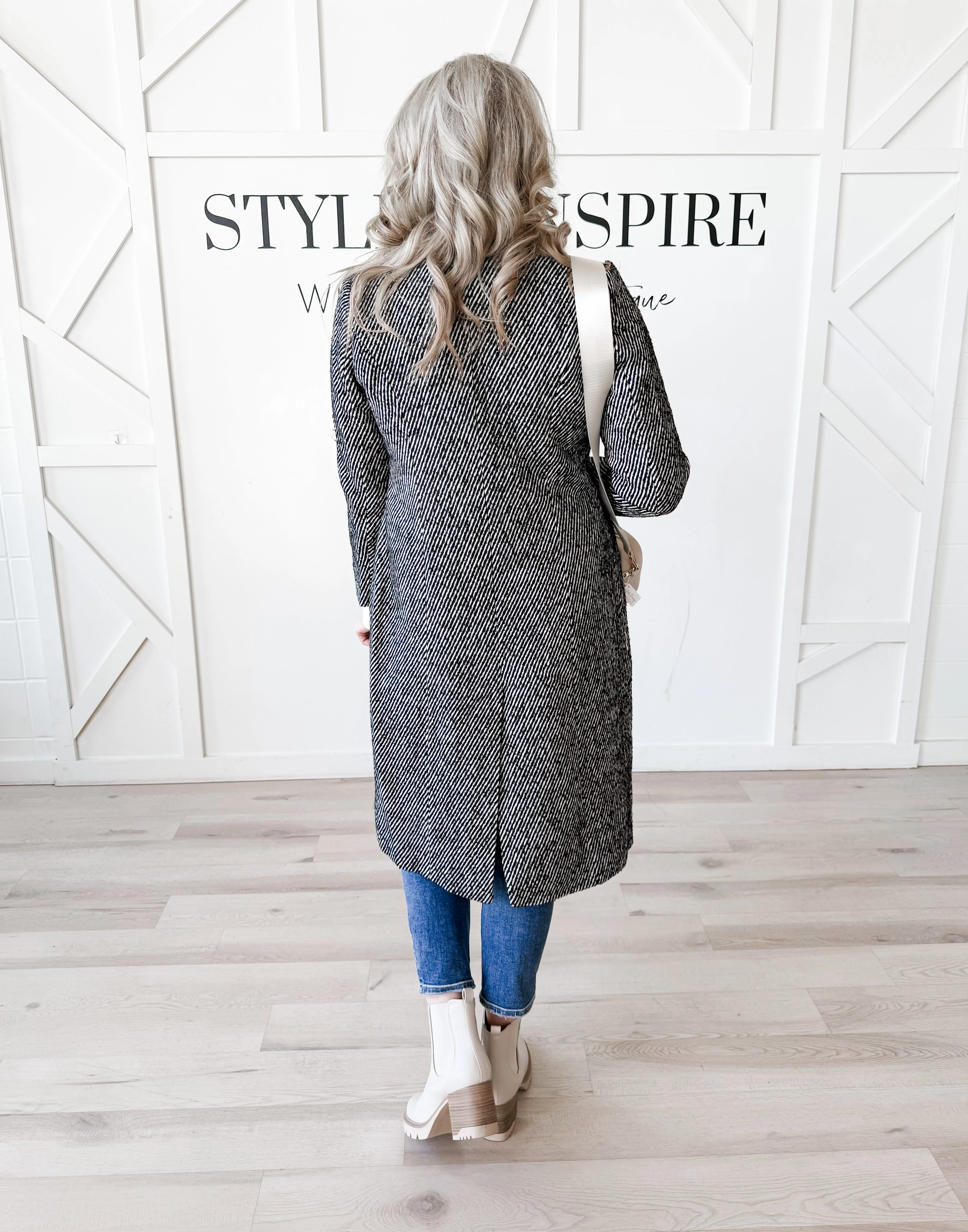 Frances Single Breasted Coat *Final Sale*
