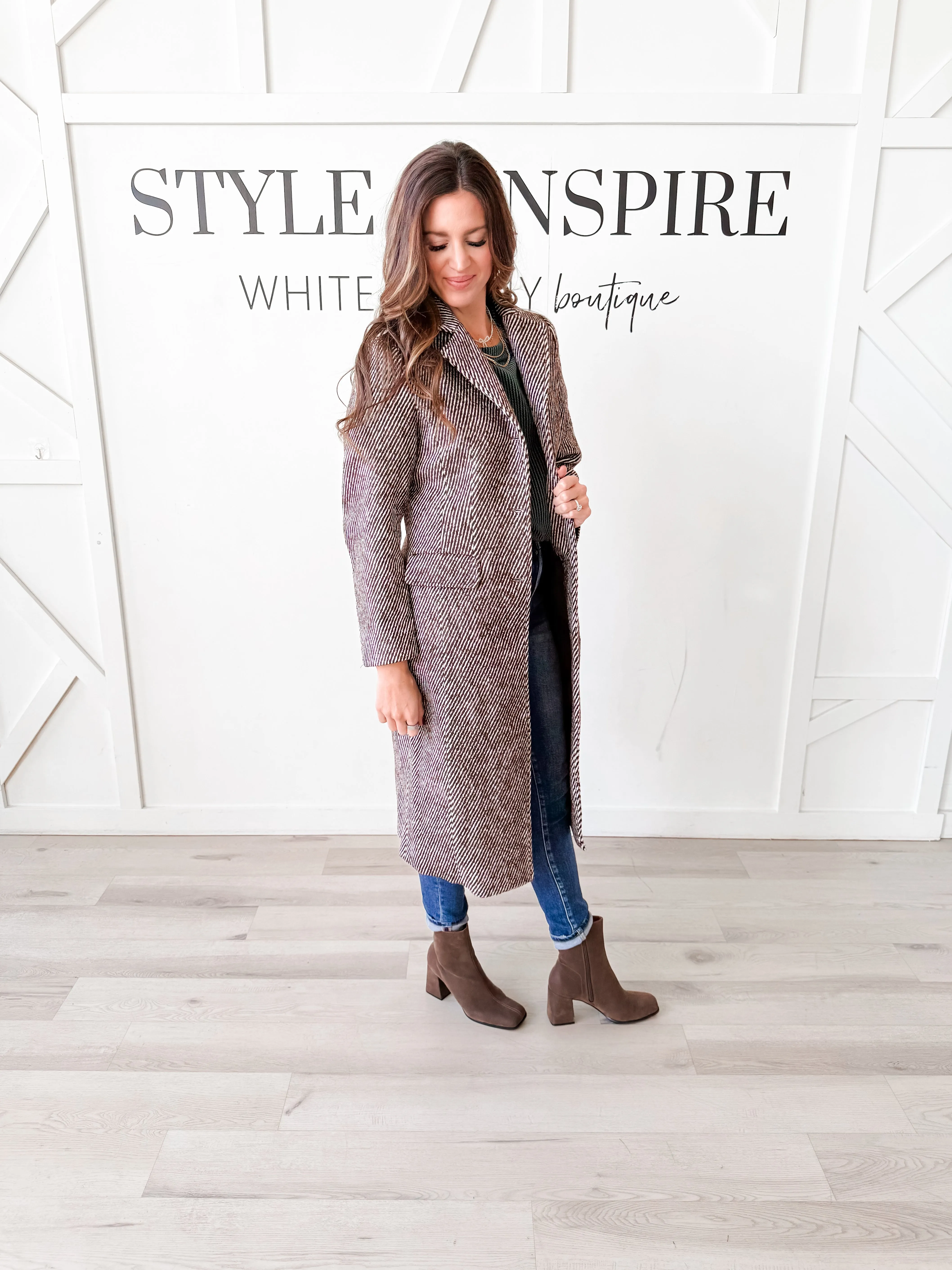 Frances Single Breasted Coat *Final Sale*