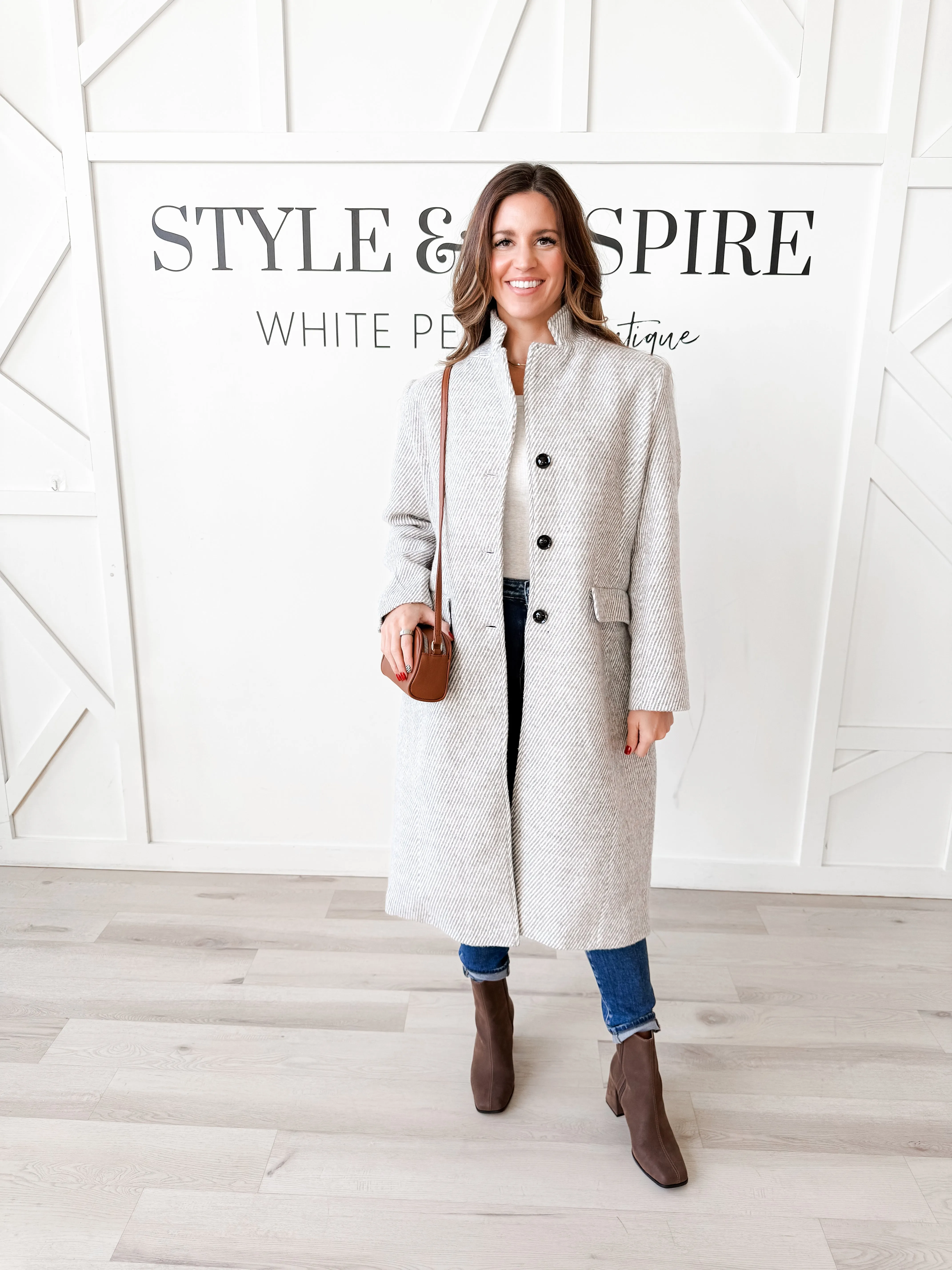 Frances Single Breasted Coat *Final Sale*