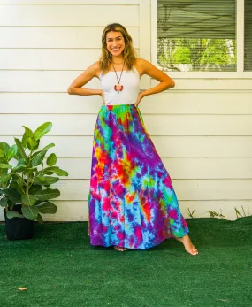 Free Spirit Ruffled Tiered Maxi Skirt