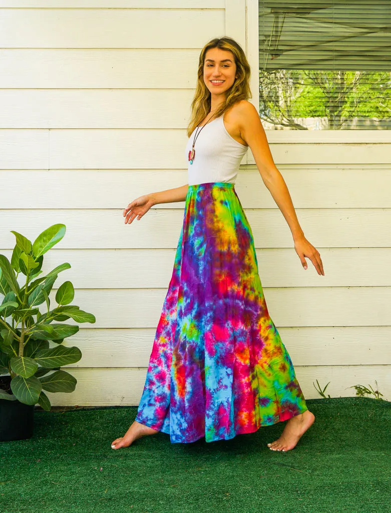 Free Spirit Ruffled Tiered Maxi Skirt
