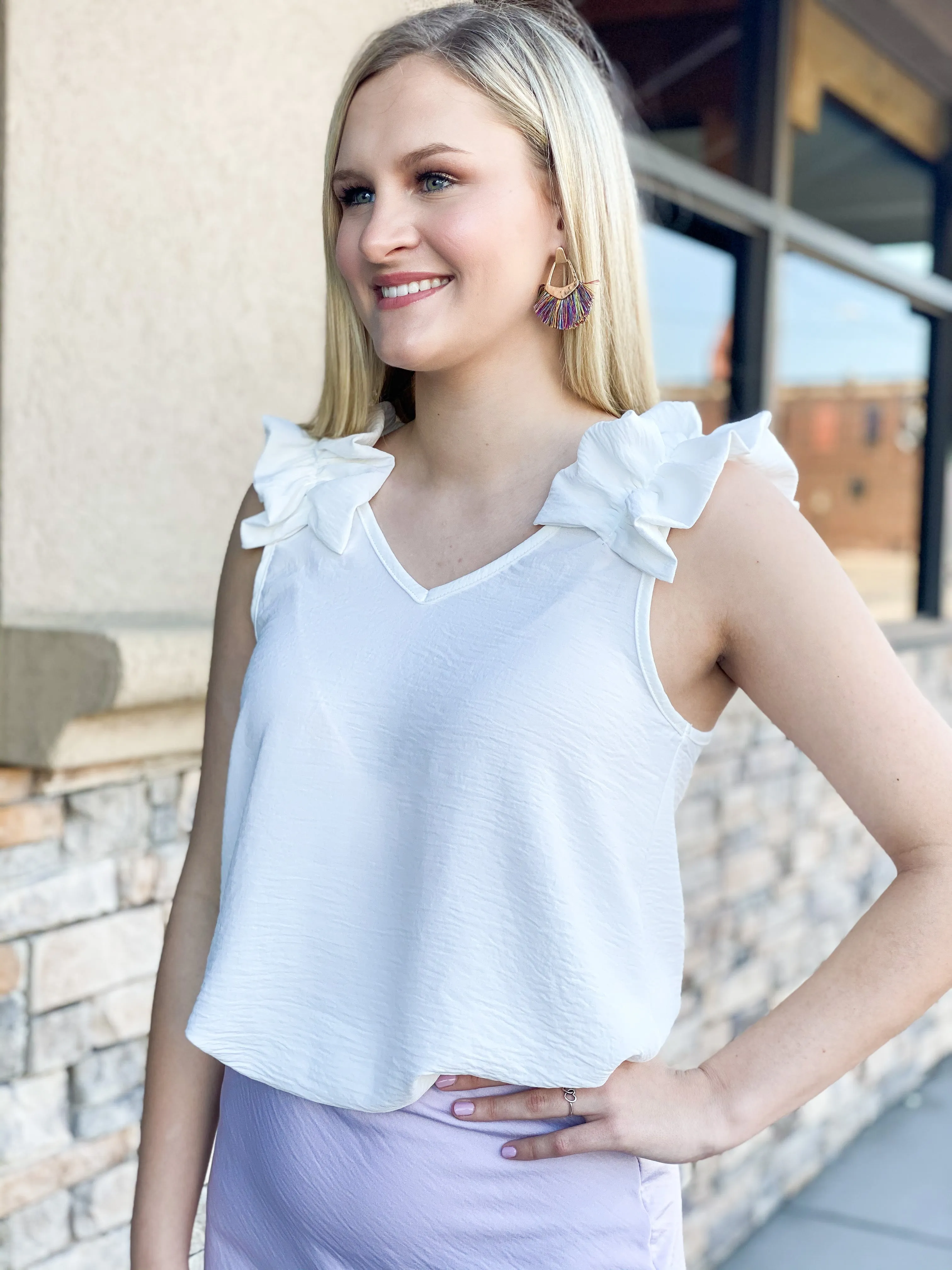 Frilly Finds Top