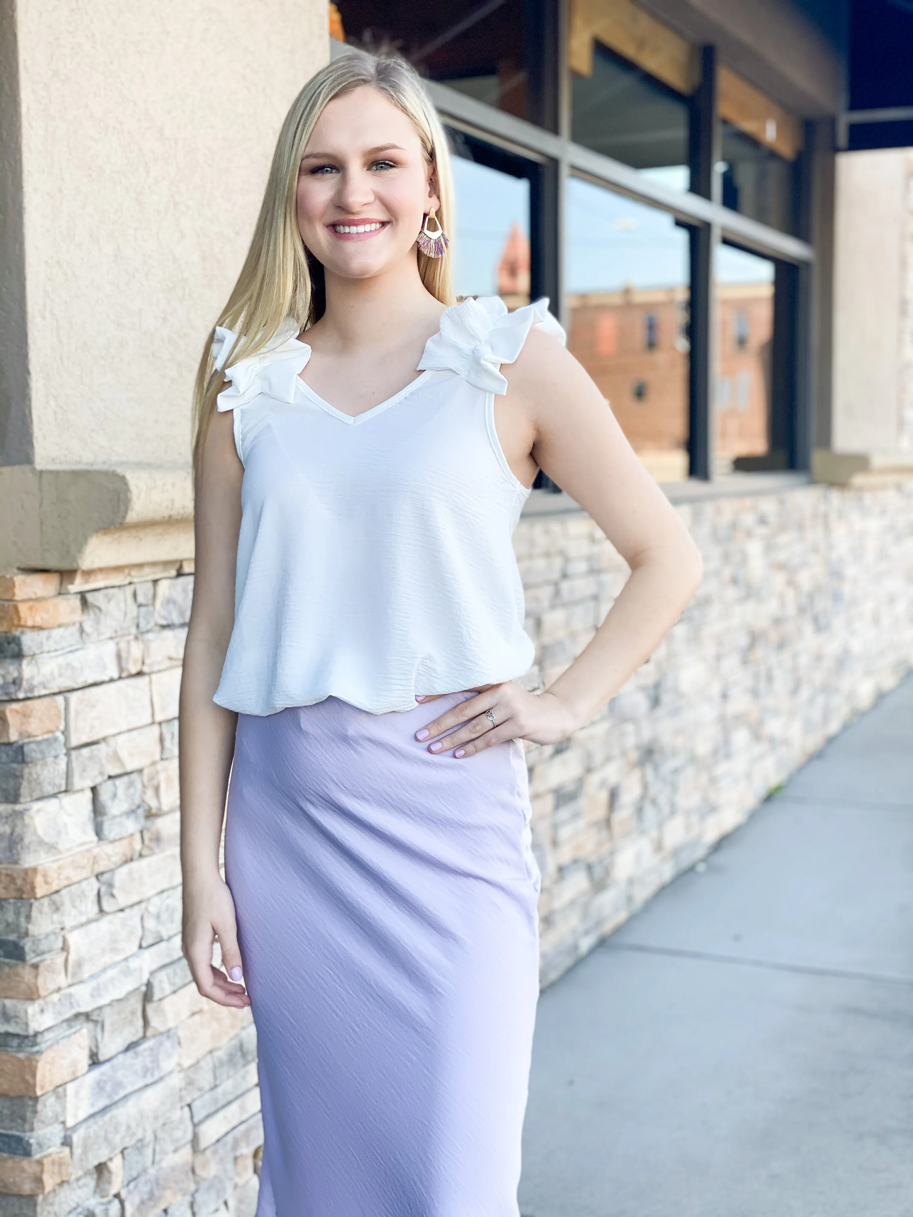 Frilly Finds Top