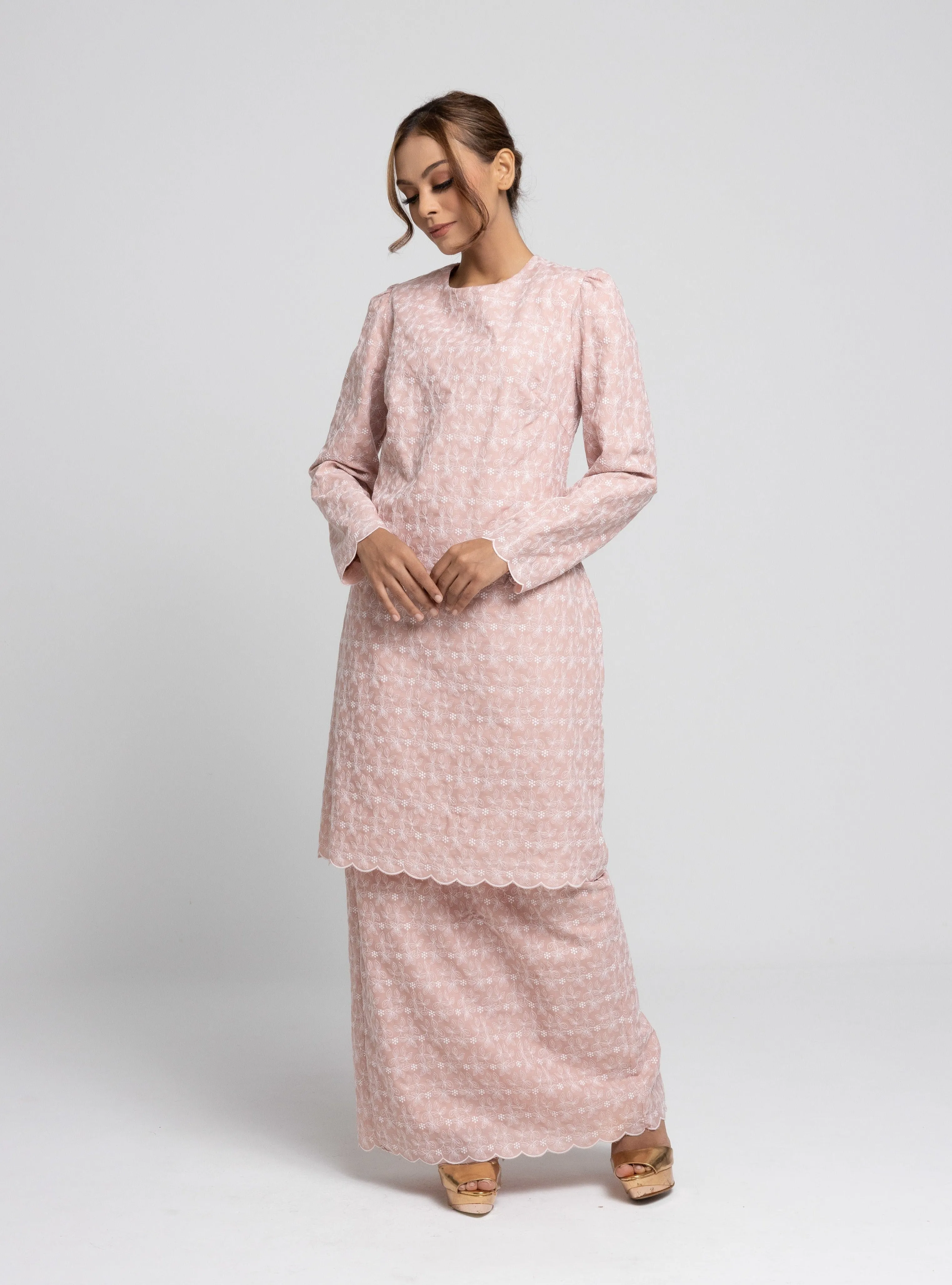 Gena Mini Kurung - Pink