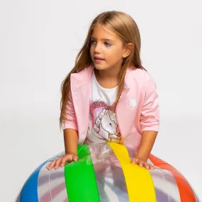 Girl's Pink Sport Jacket