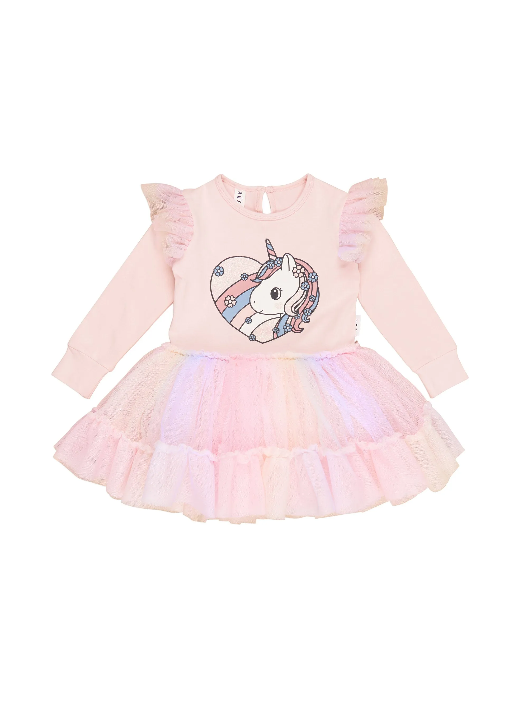 Huxbaby Loveheart Unicorn Ballet Dress