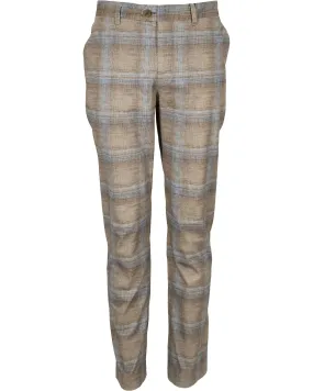 Jack Lux Tartan Camel Pants