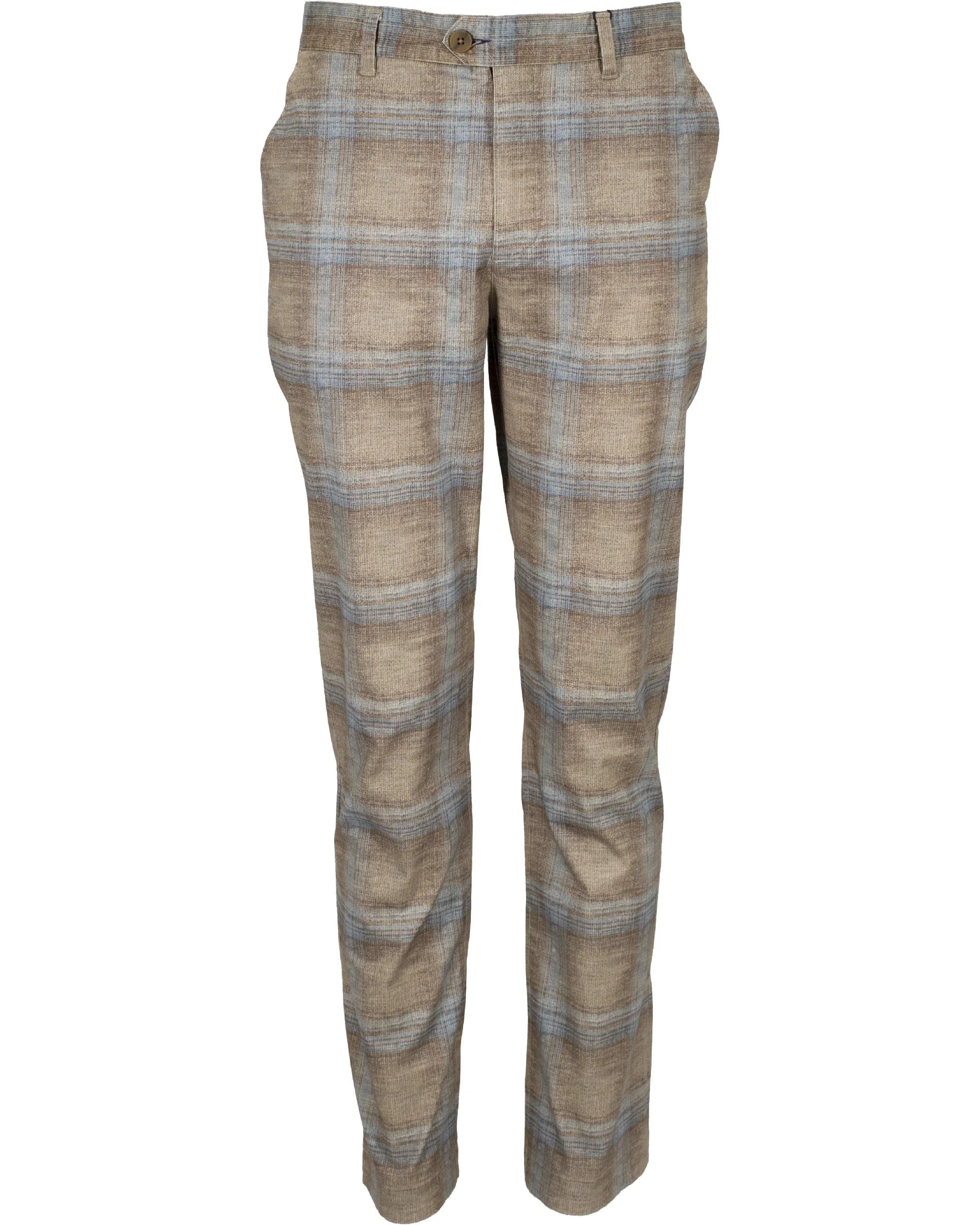 Jack Lux Tartan Camel Pants