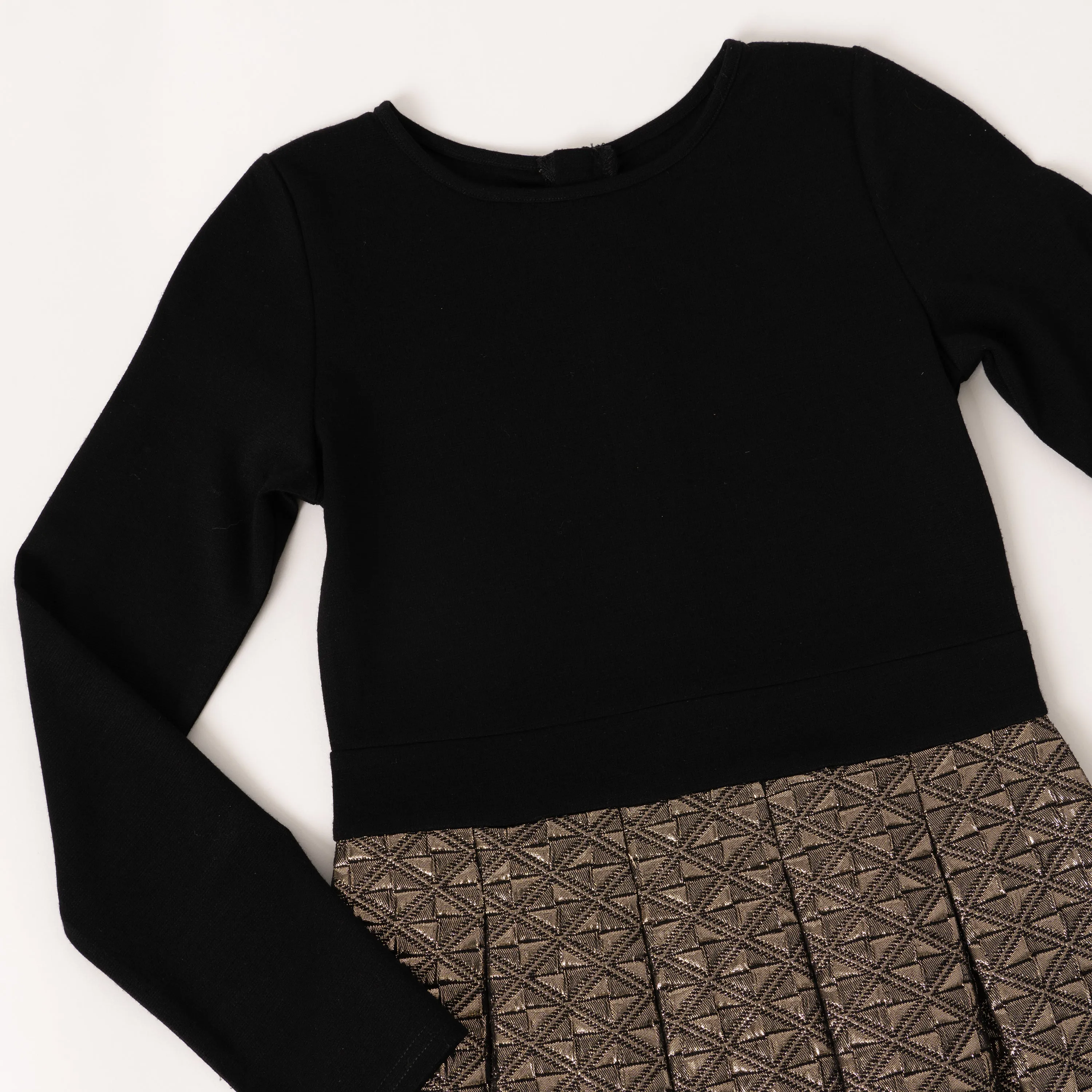 Jacquard lurex party dress