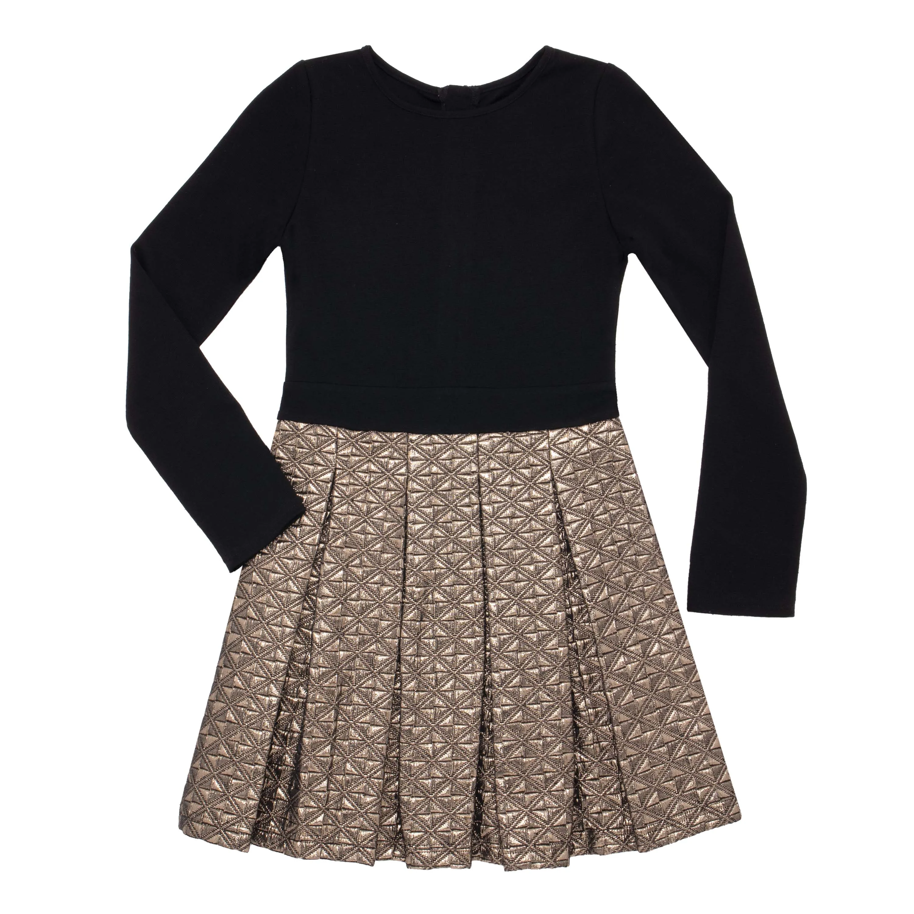 Jacquard lurex party dress