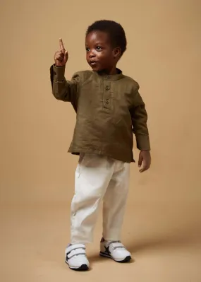 Jaiye Bishop Collar Shirt