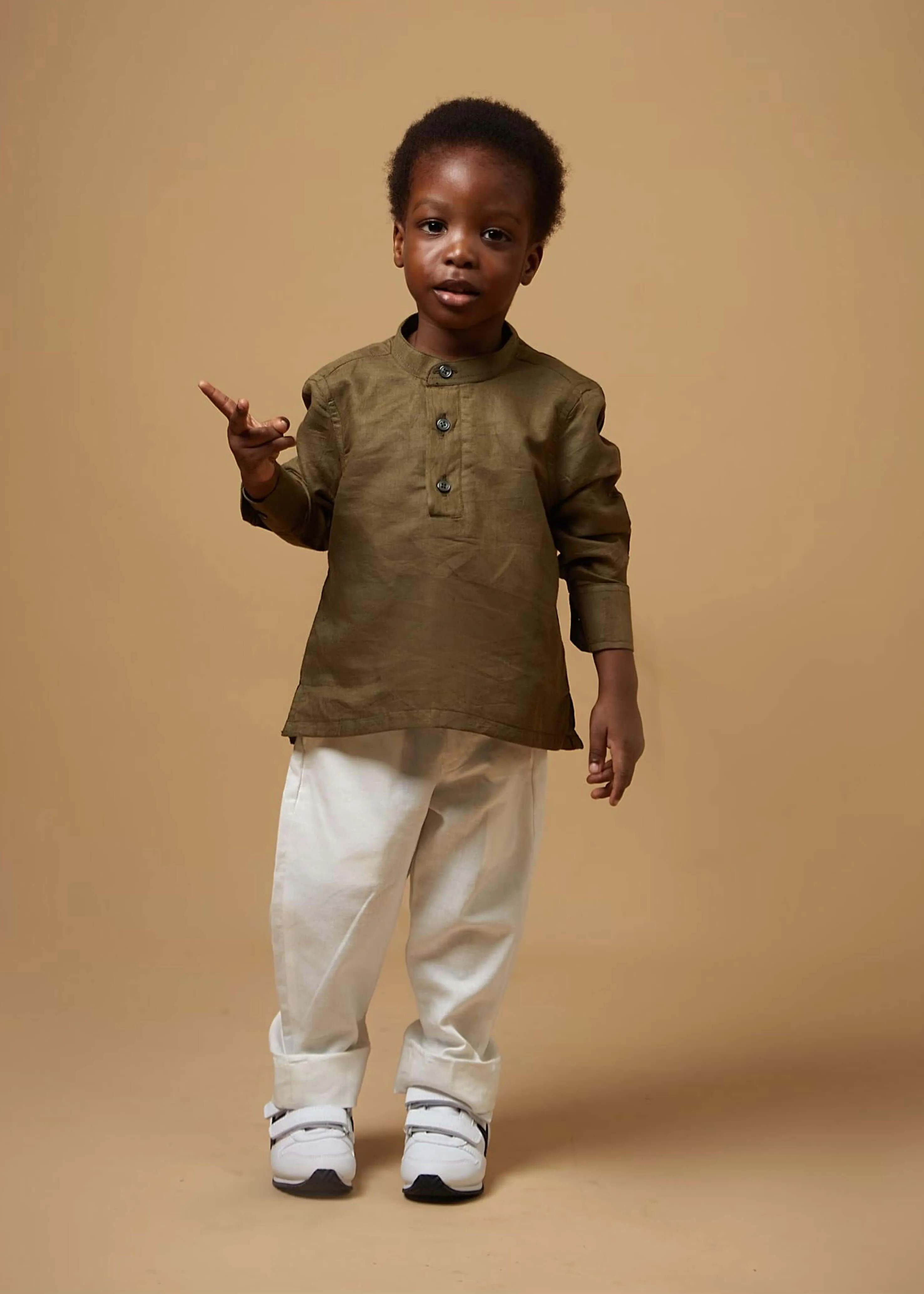 Jaiye Bishop Collar Shirt