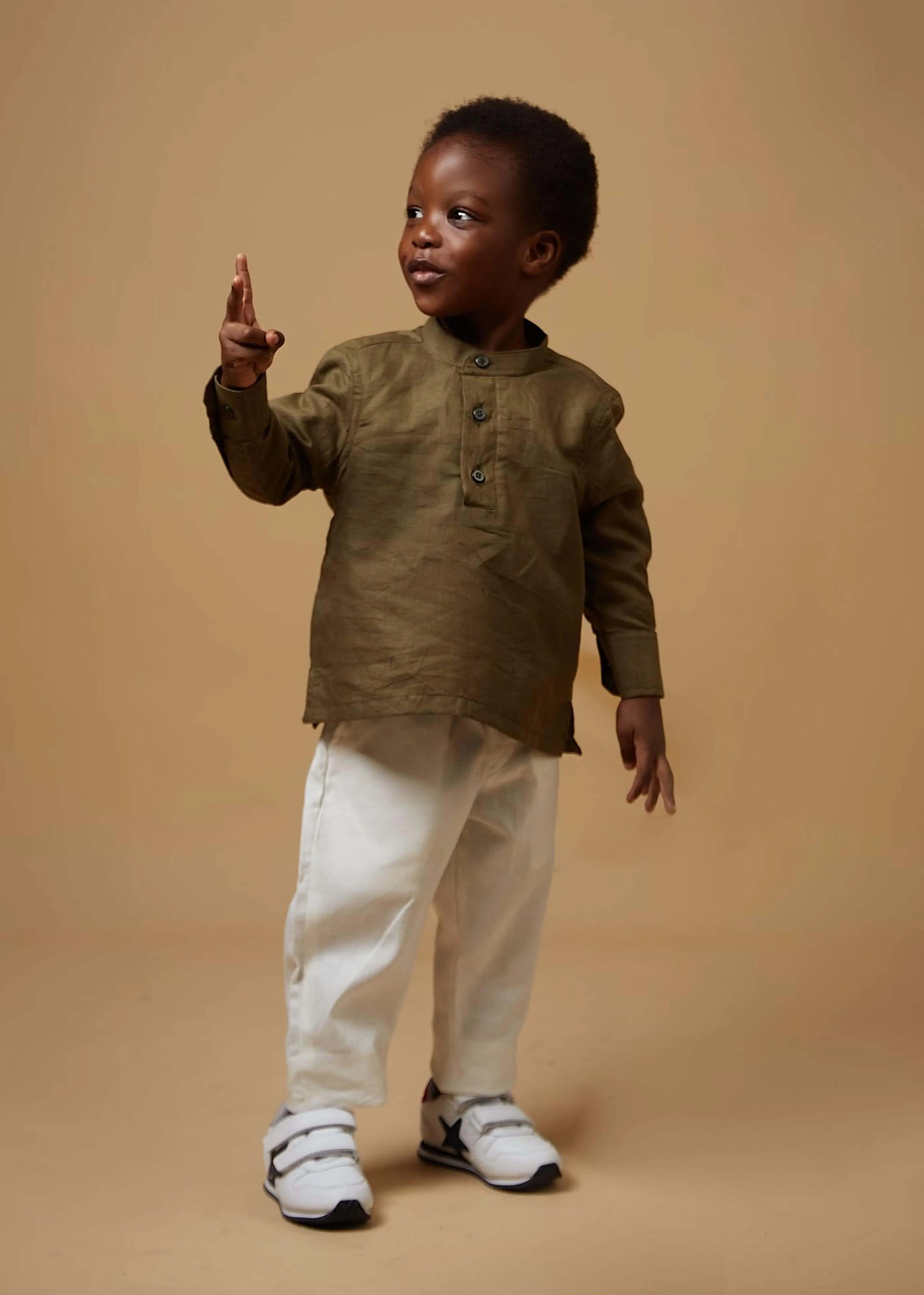 Jaiye Bishop Collar Shirt