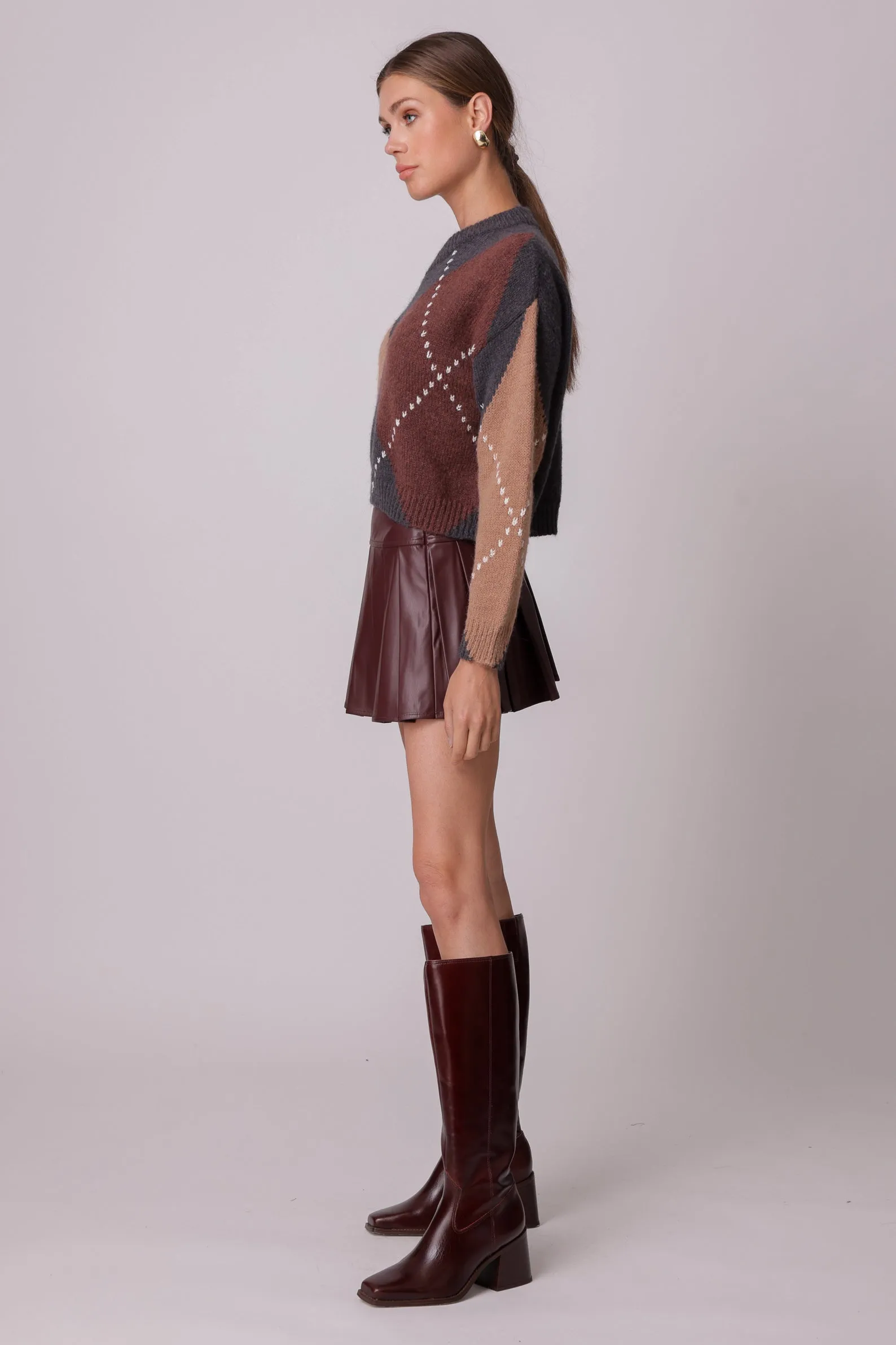 KEIKO PLEATED SKIRT