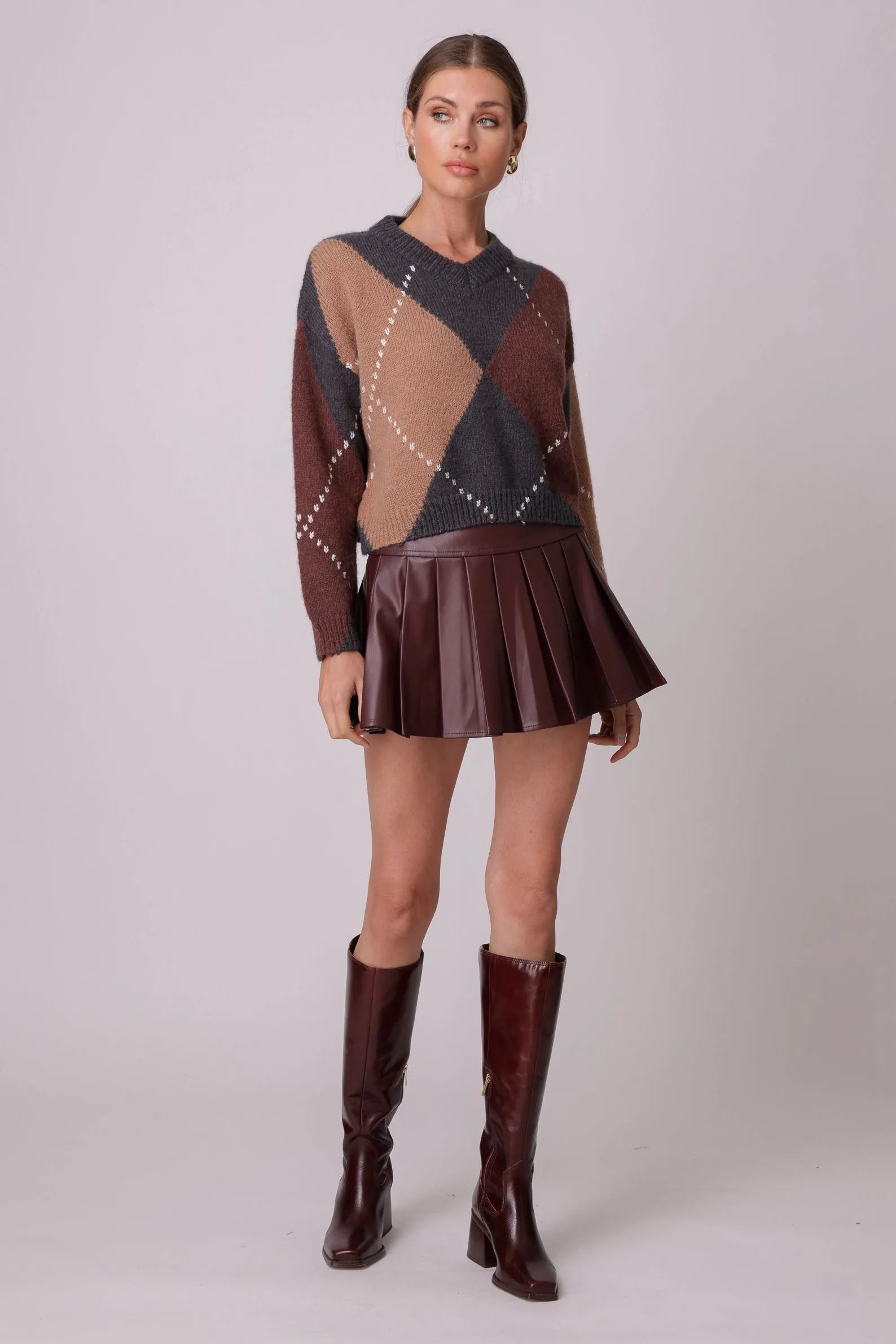 KEIKO PLEATED SKIRT
