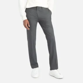 Kenneth Cole Reaction Mens Slim fit Dress Pants 33 / 32 Grey Solid Stretch
