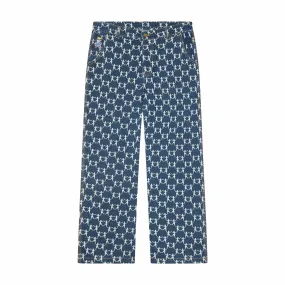KidSuper Studios Dancing Ladies Print Pants (Blue)